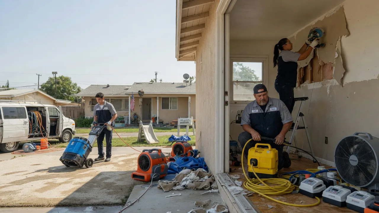 Water Damage Restoration in Pierce, TX near me